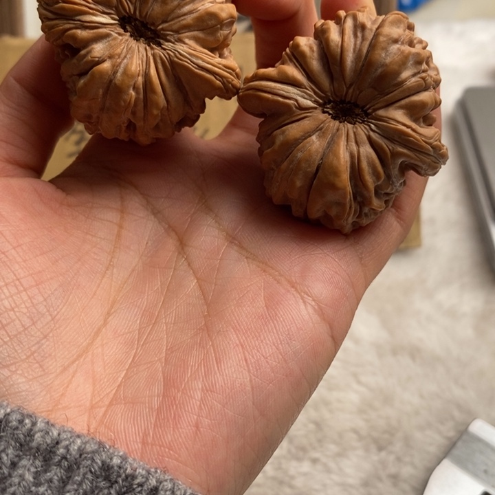 文玩核桃吊坠家*画落空