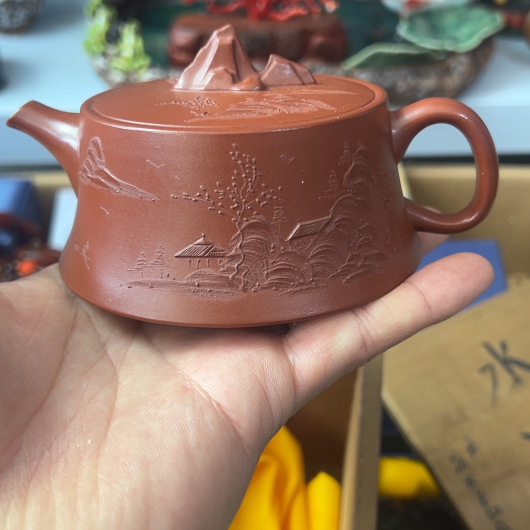 紫砂茶盘放漏场，全都漏