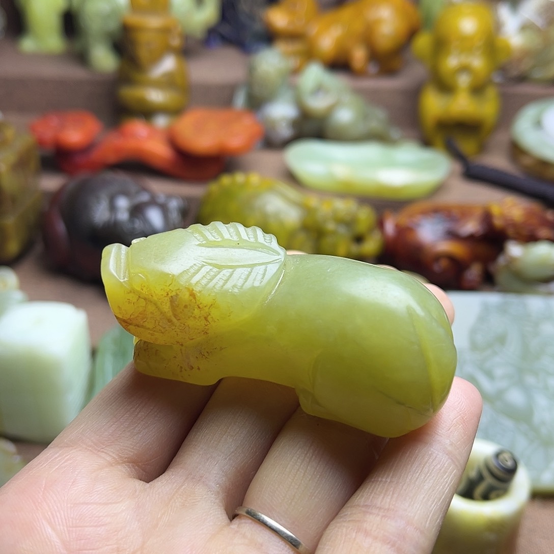 白玉菩提吊坠106。。