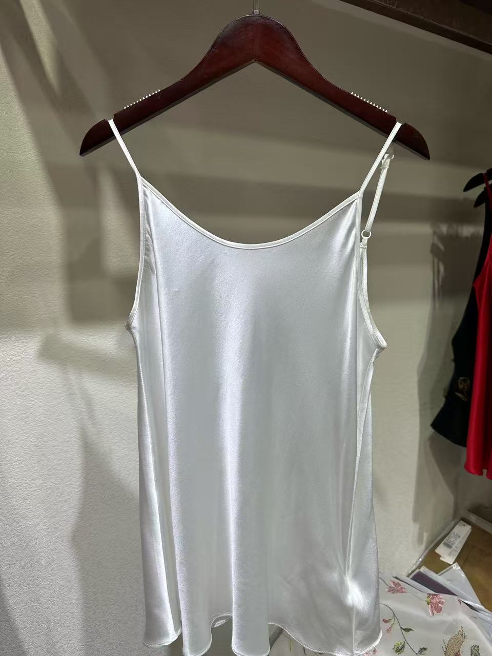 桑蚕丝弹力段吊带【短】2169