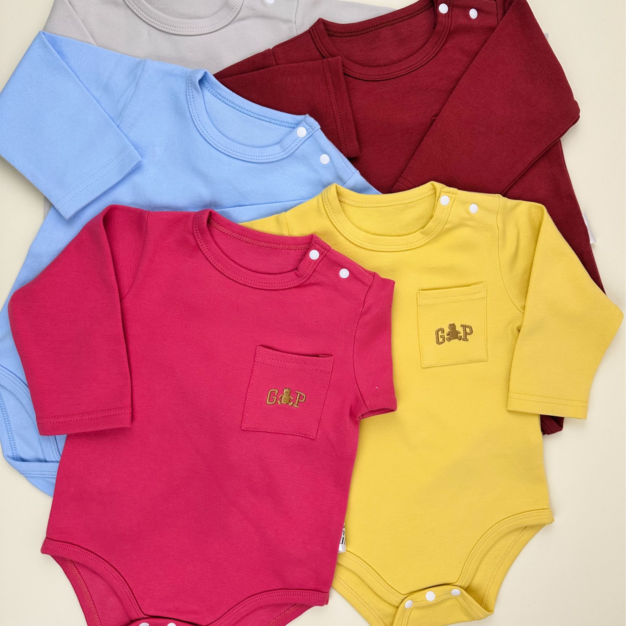 婴幼儿长袖包屁衣链接