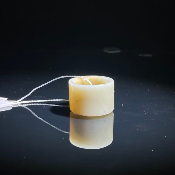 《清代》和田玉扳指 山东国营文物商店 25121701713-11663