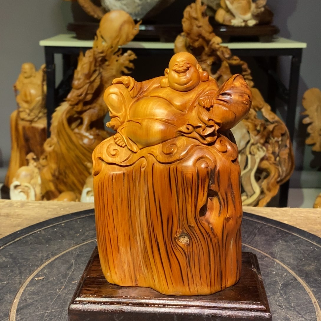 柏木（崖柏）崖柏木雕刻