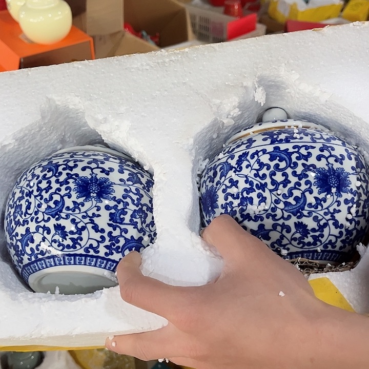 罐陶瓷茶叶罐密封罐家用