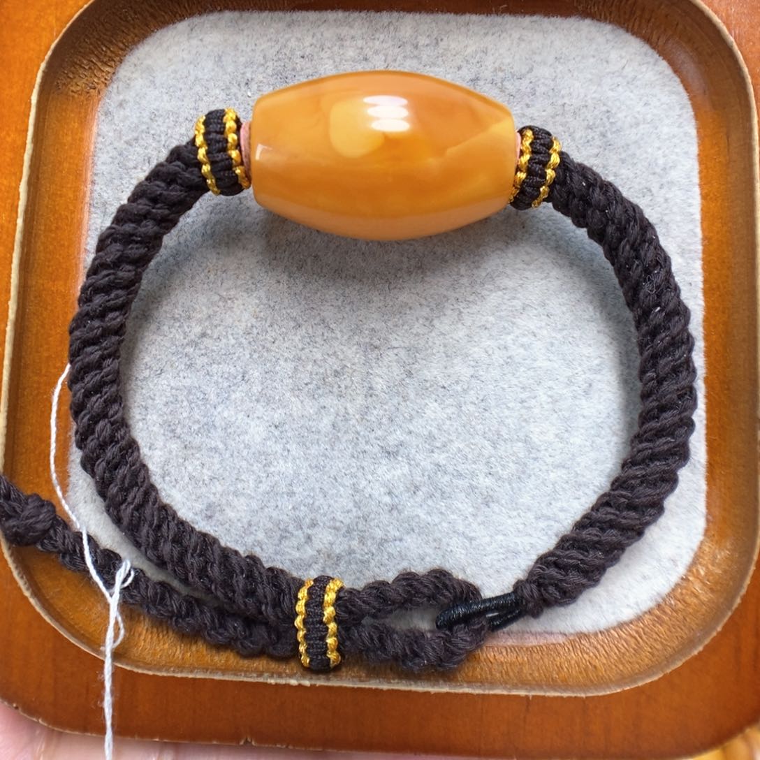 蜜蜡手绳未镶嵌蜜蜡