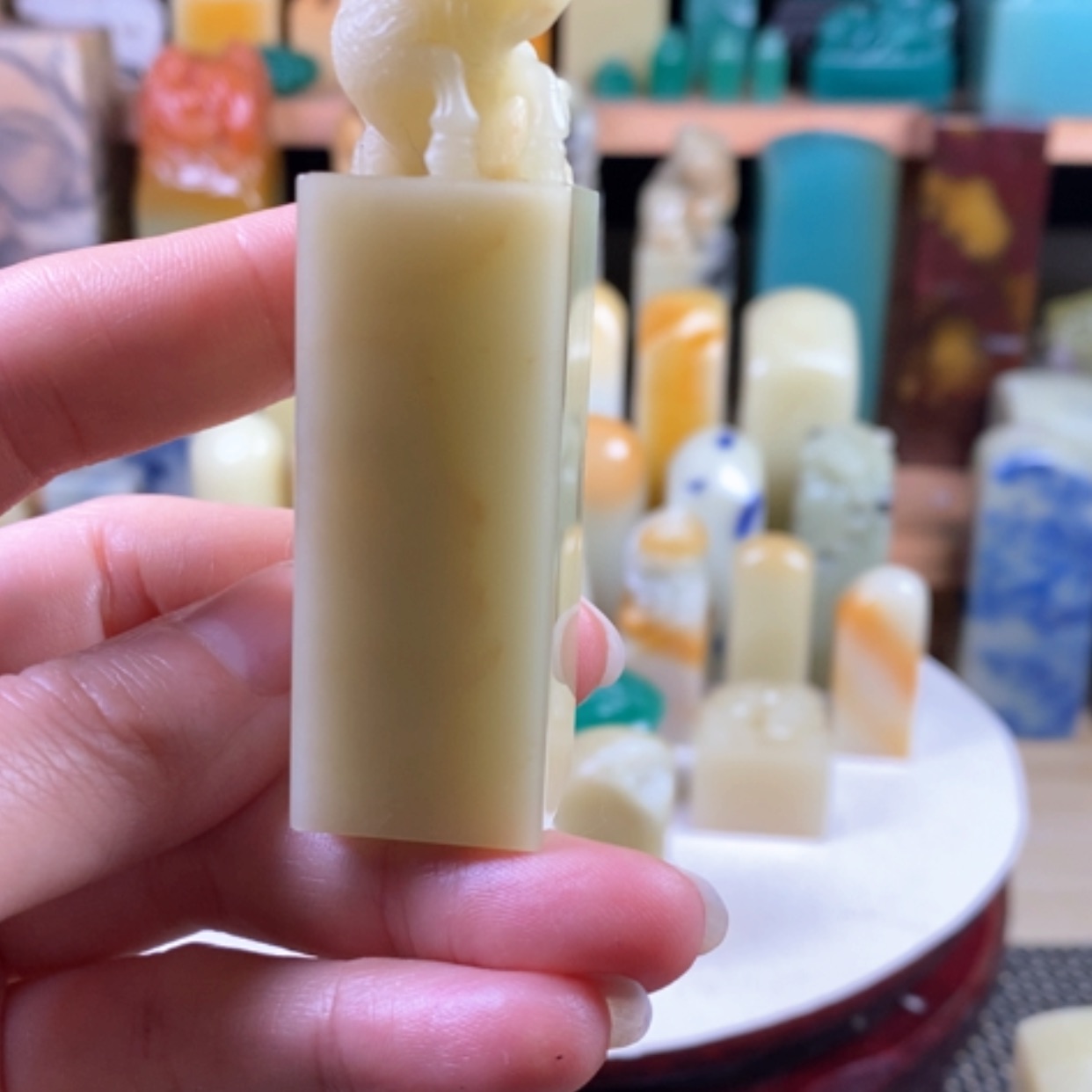 【闪购商品】青田石封门青………..