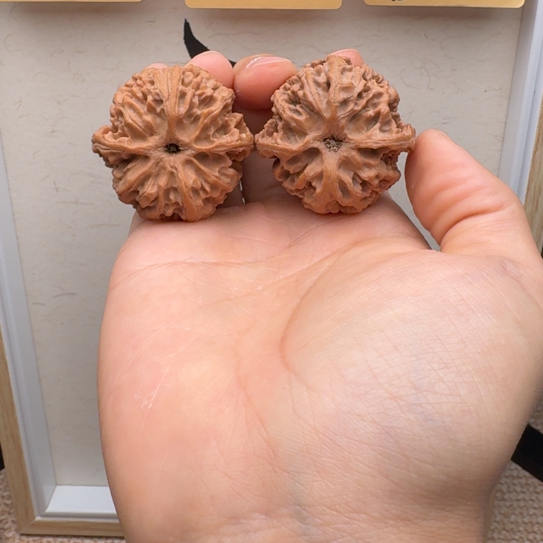 文玩核桃把件4128苹果