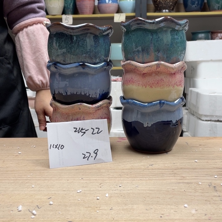 紫砂花盆多肉花盆微瑕22