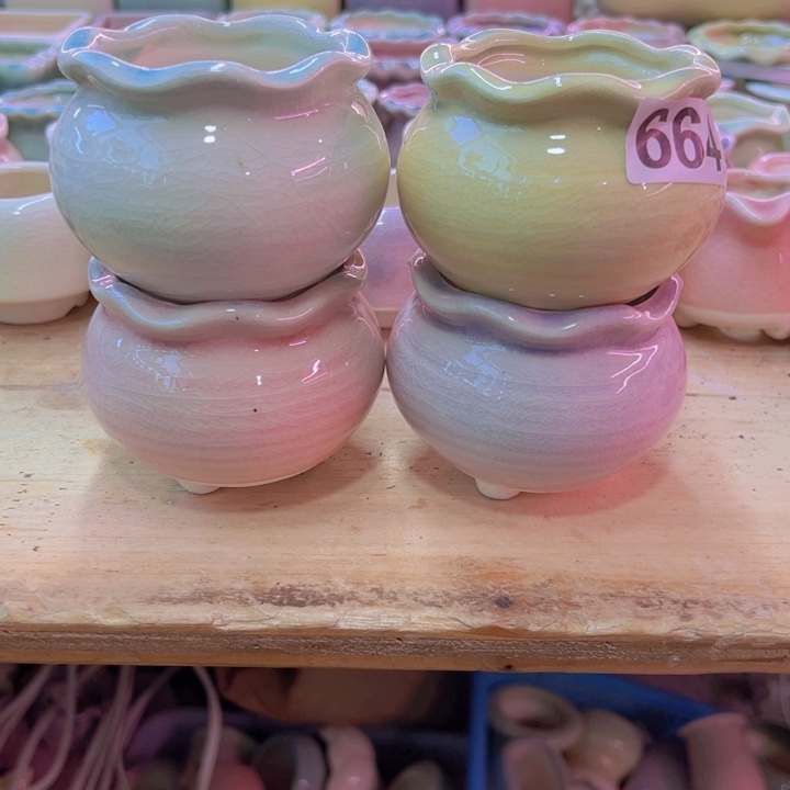 陶瓷花盆当场凑满12包邮