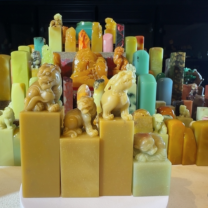 青田石印石用****6是一个人