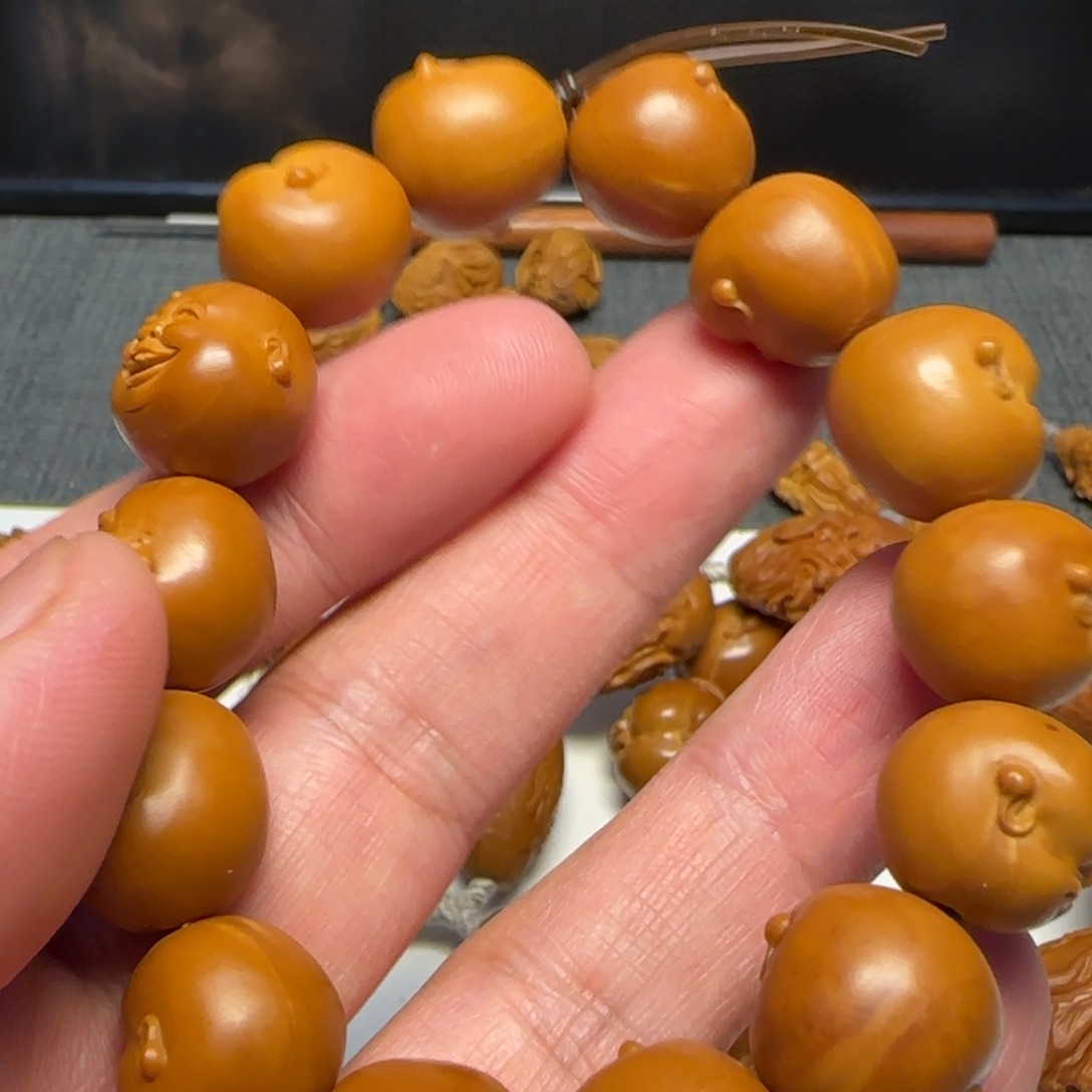 橄榄核手串/手链一物一图