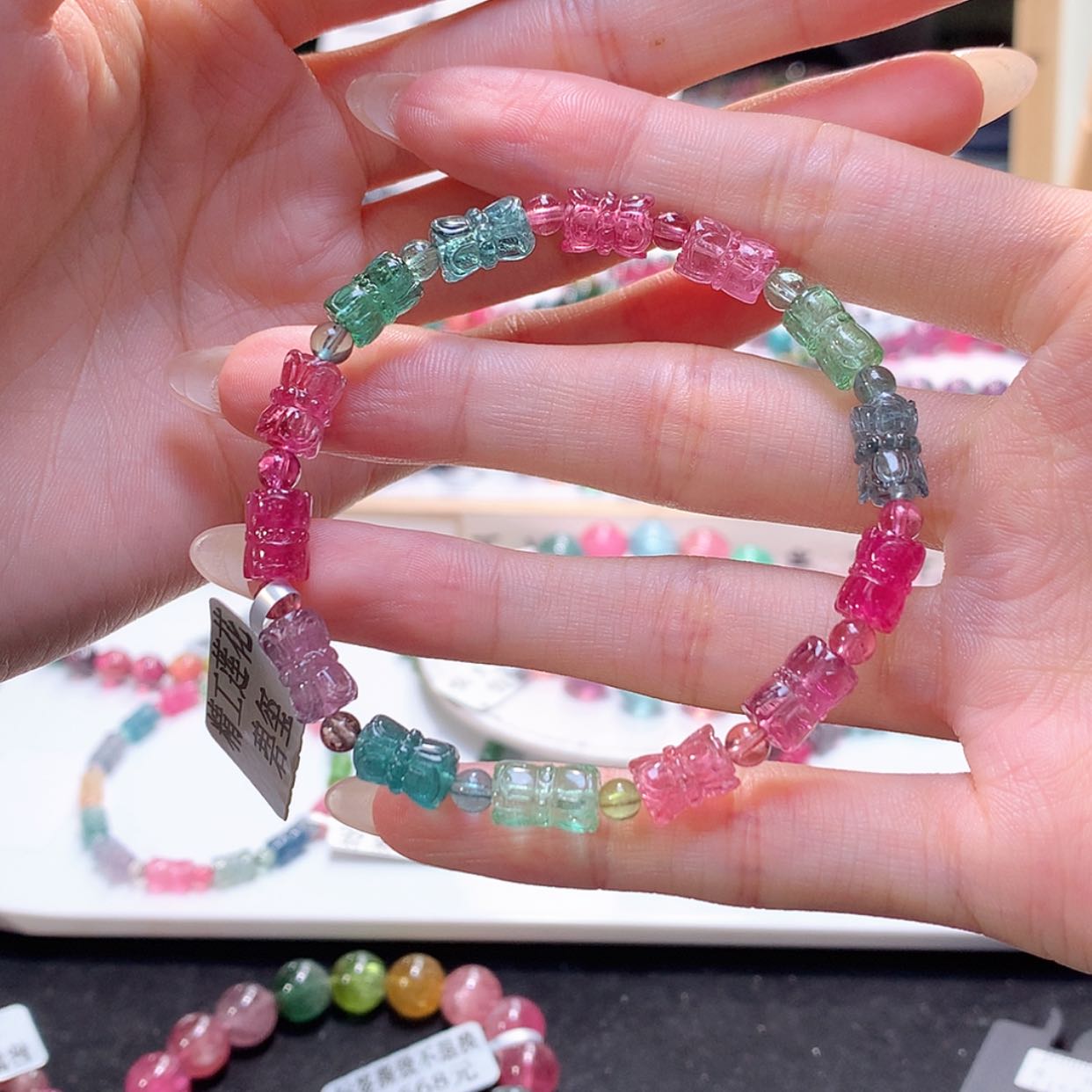 【闪购商品】未镶嵌手链碧玺