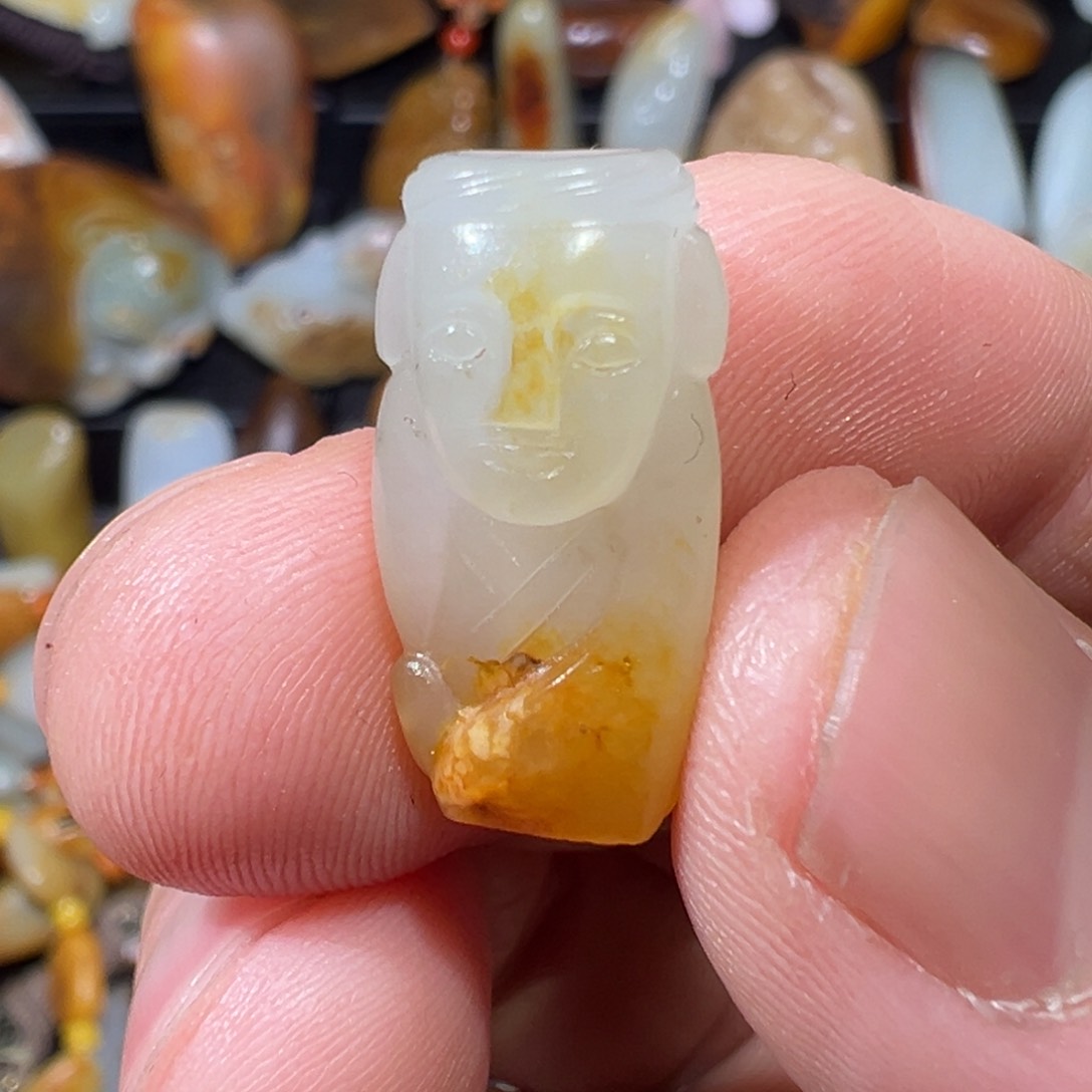 和田玉吊坠(不含链)未镶嵌