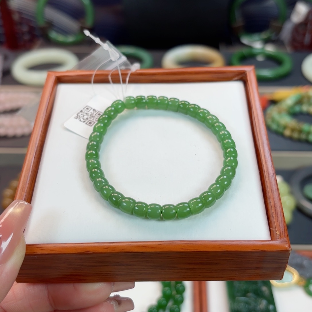 和田玉手链未镶嵌