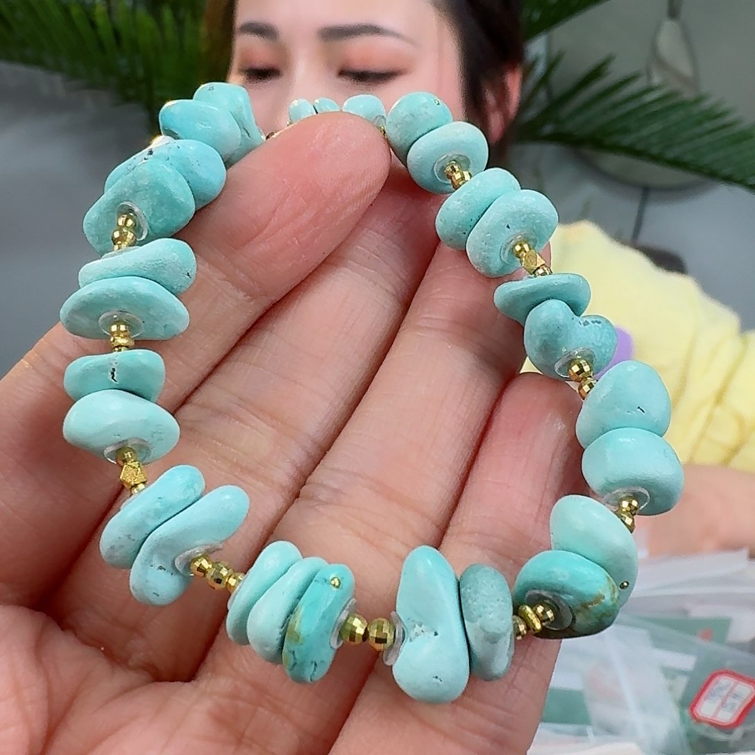 绿松石珠宝奇石未镶嵌