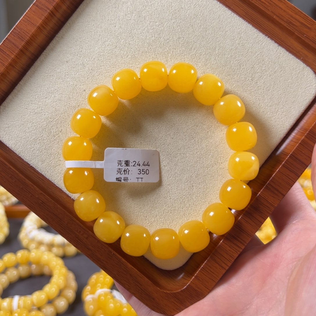 裸石蜜蜡未镶嵌13mm焦皮鸡油红同料老型tt