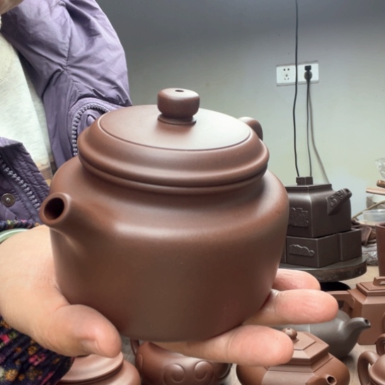 茶壶紫砂福****馨泥料底槽清