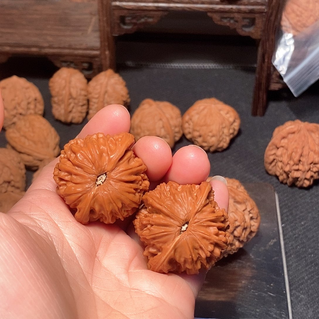 吊坠文玩核桃磨盘39尺