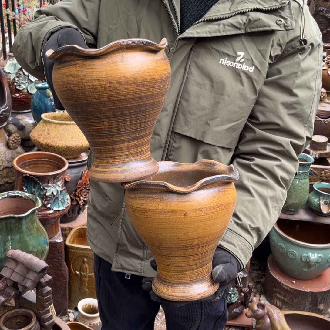 红陶高20口20有孔