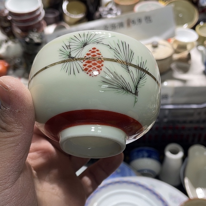 瓷片在一起的时候就是不知道怎么