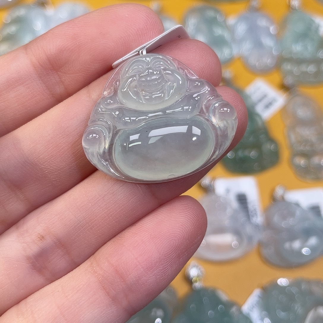 M****翡翠未镶嵌颈饰翡翠佛公