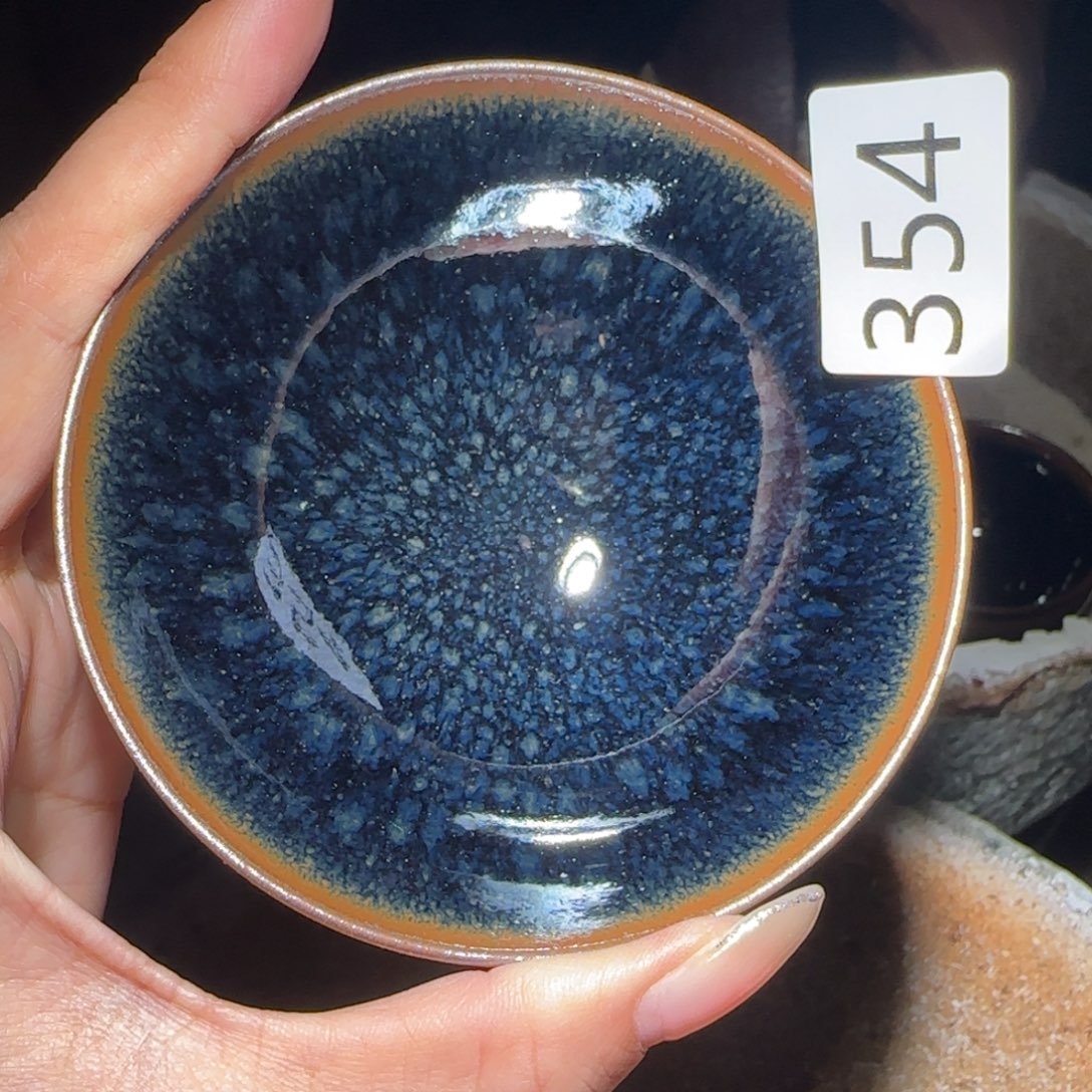 茶盏宋钰龙窑柴烧现场开窑！！