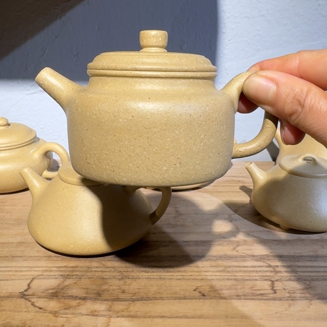 本山绿泥茶壶梨皮150毫升左右