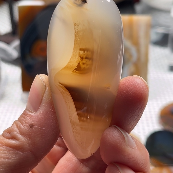 玛瑙/玉髓未镶嵌吊坠(不含链)