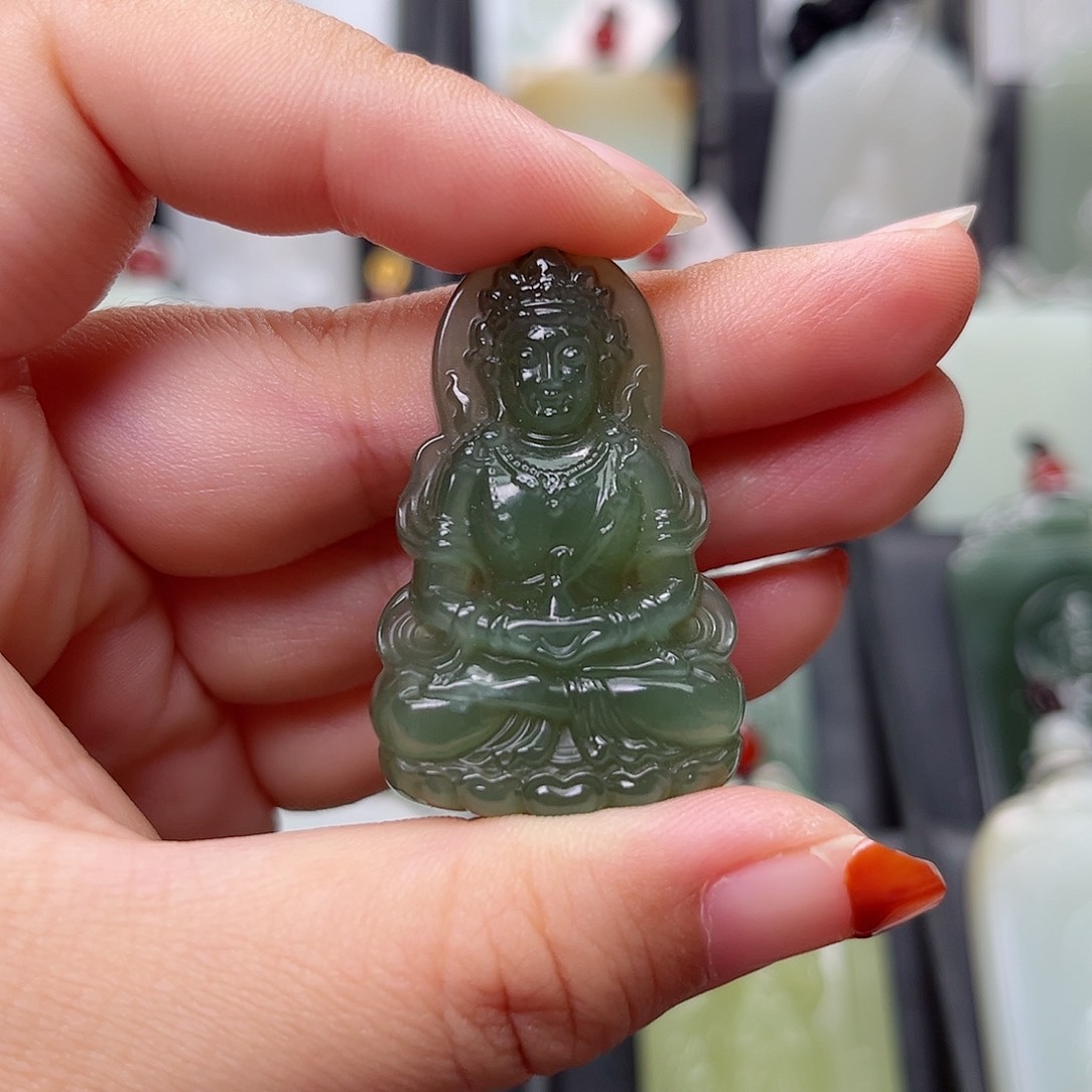 和田玉挂件未镶嵌