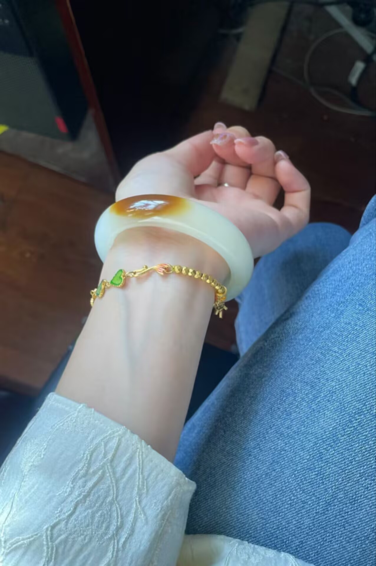 时尚百搭气质糖色正圈一口糖