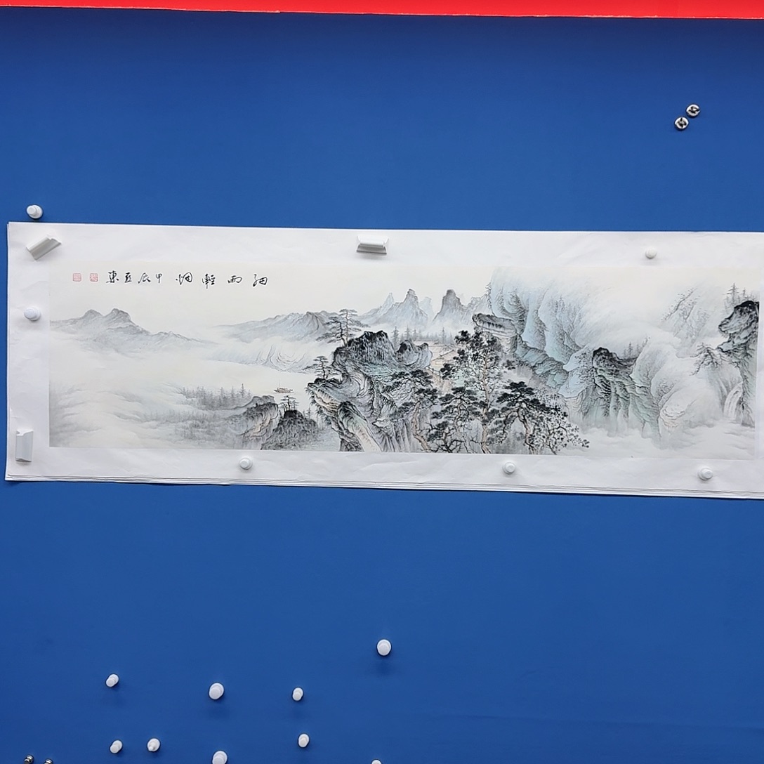 国画多次参加国内外大型