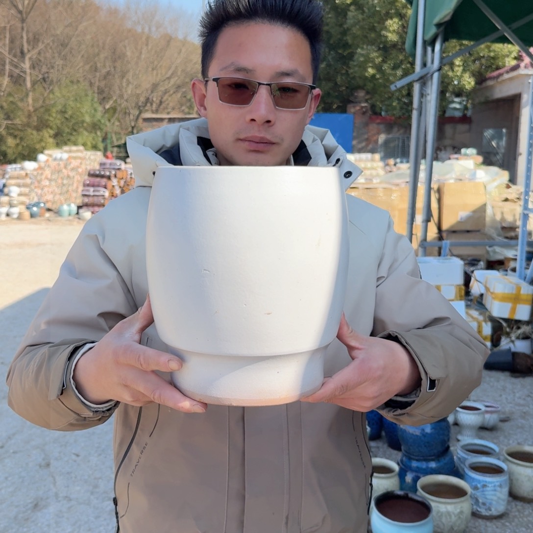 紫砂花盆瑕疵180一个一个