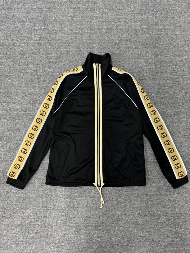 全新未使用 GUCCI/古驰 双G串标校服外套/M码/全新带吊