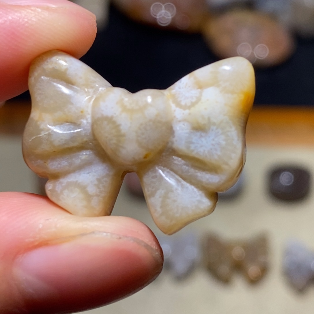 【闪购商品】硅化玉珊瑚玉未镶嵌