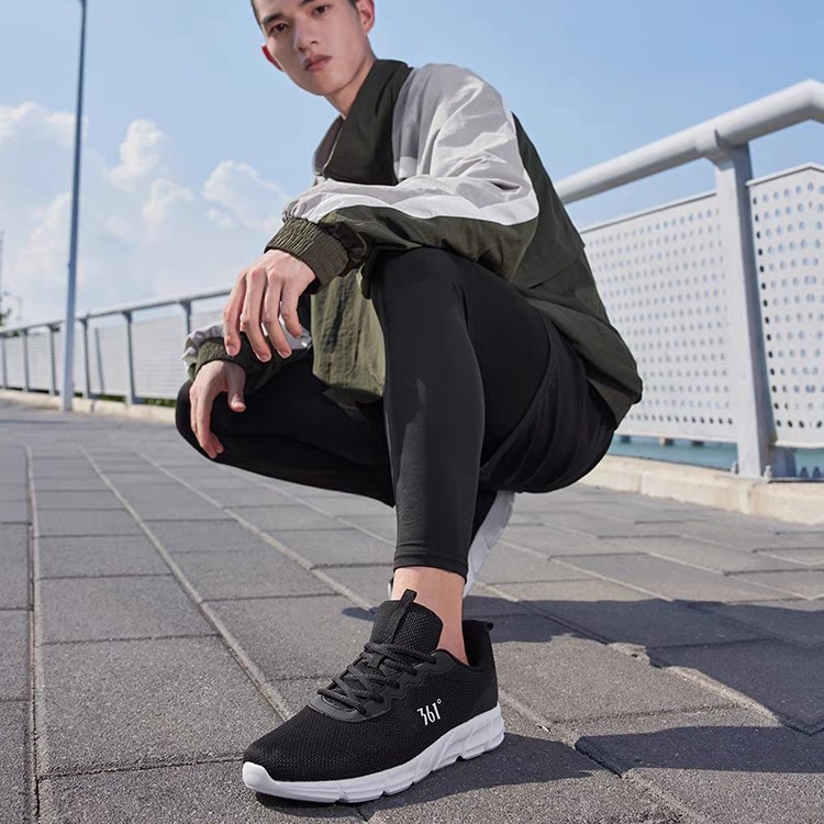 361°男女同款春夏薄网超轻休闲鞋经典百搭舒适旅游鞋健步鞋