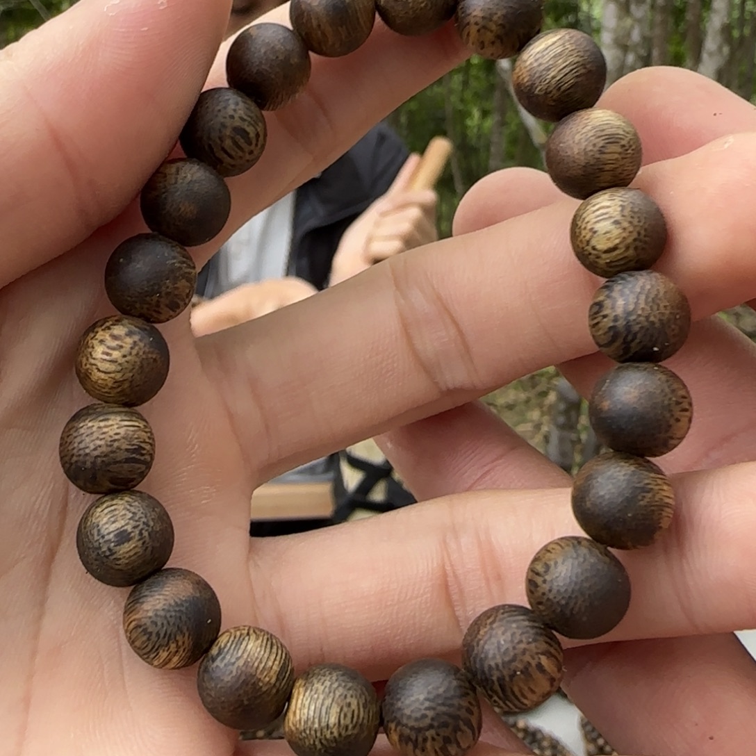 奇楠沉香手串卡0.9 