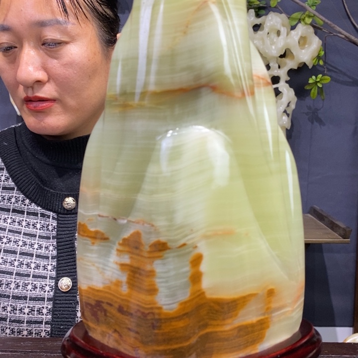 石材精品古青石摆件