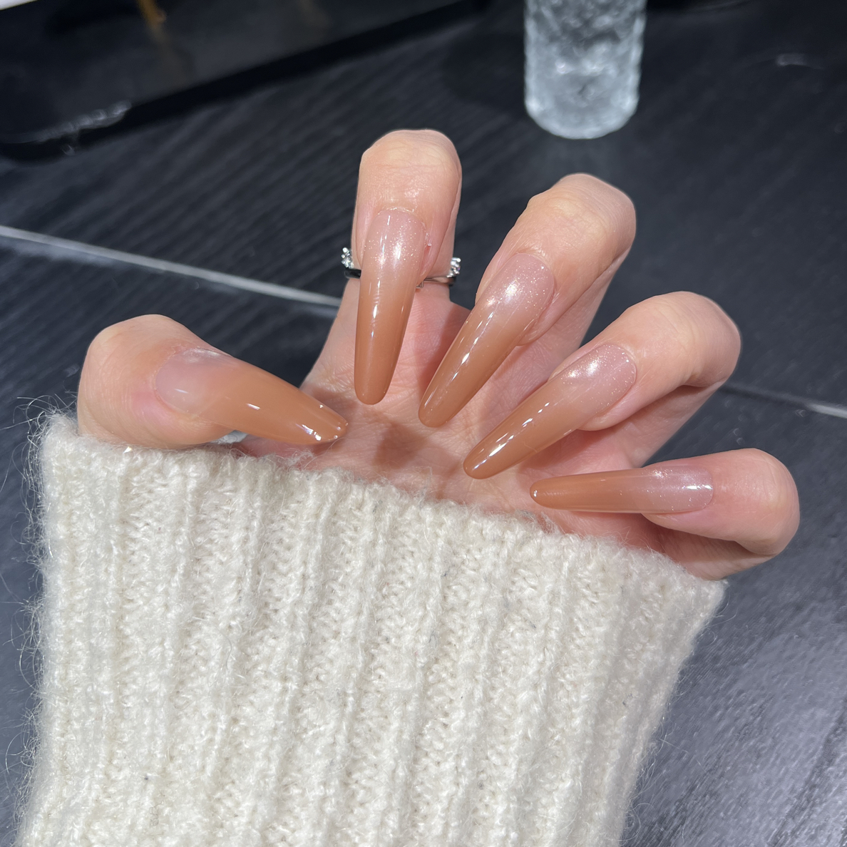 棠梨/纯手工显白高级感猫眼穿戴甲仙女必备新款