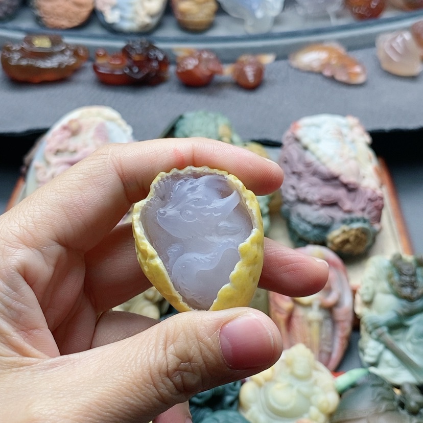 【闪购商品】未镶嵌吊坠定制玛瑙