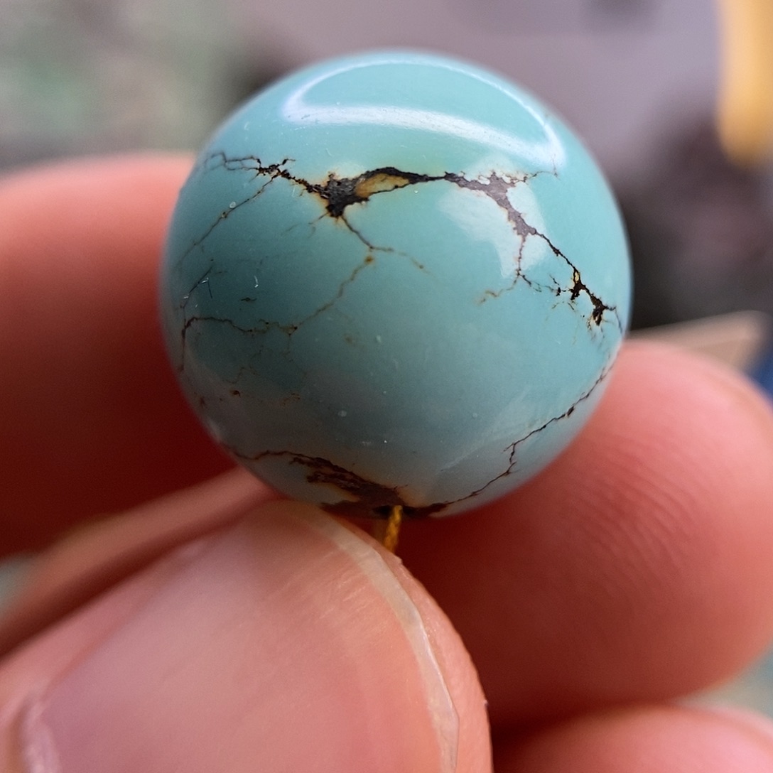 未镶嵌绿松石珠宝奇石17.6