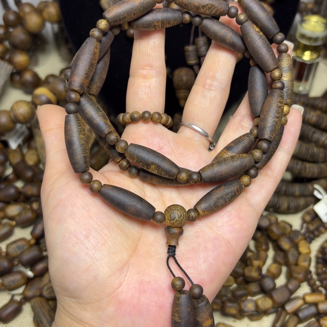 手串沉香天珠张勺子卡8-30克多样性发货一条