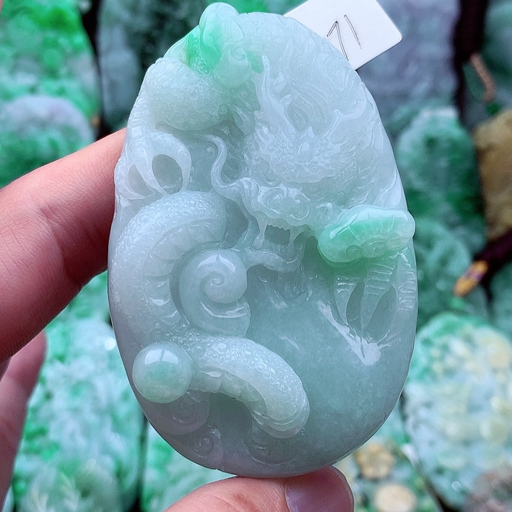 翡翠吊坠(不含链)未镶嵌