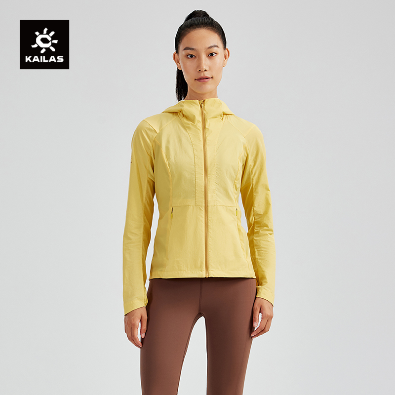 Kailas/凯乐石户外运动夏季女款透气防晒轻薄风衣 KG2426208