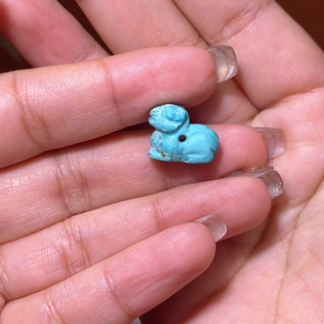 绿松石挂件合金金*