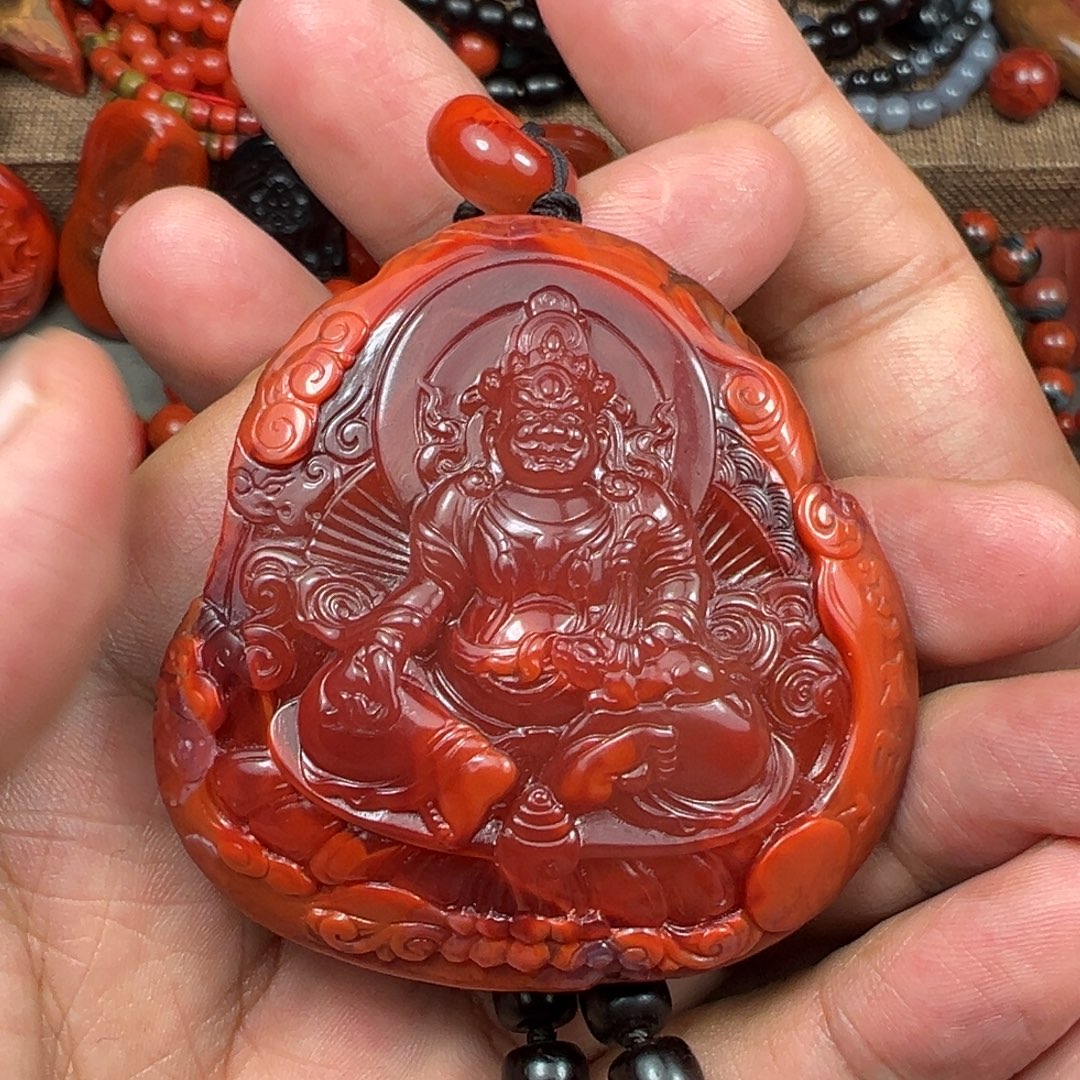 哈***，南红玛瑙未镶嵌配饰