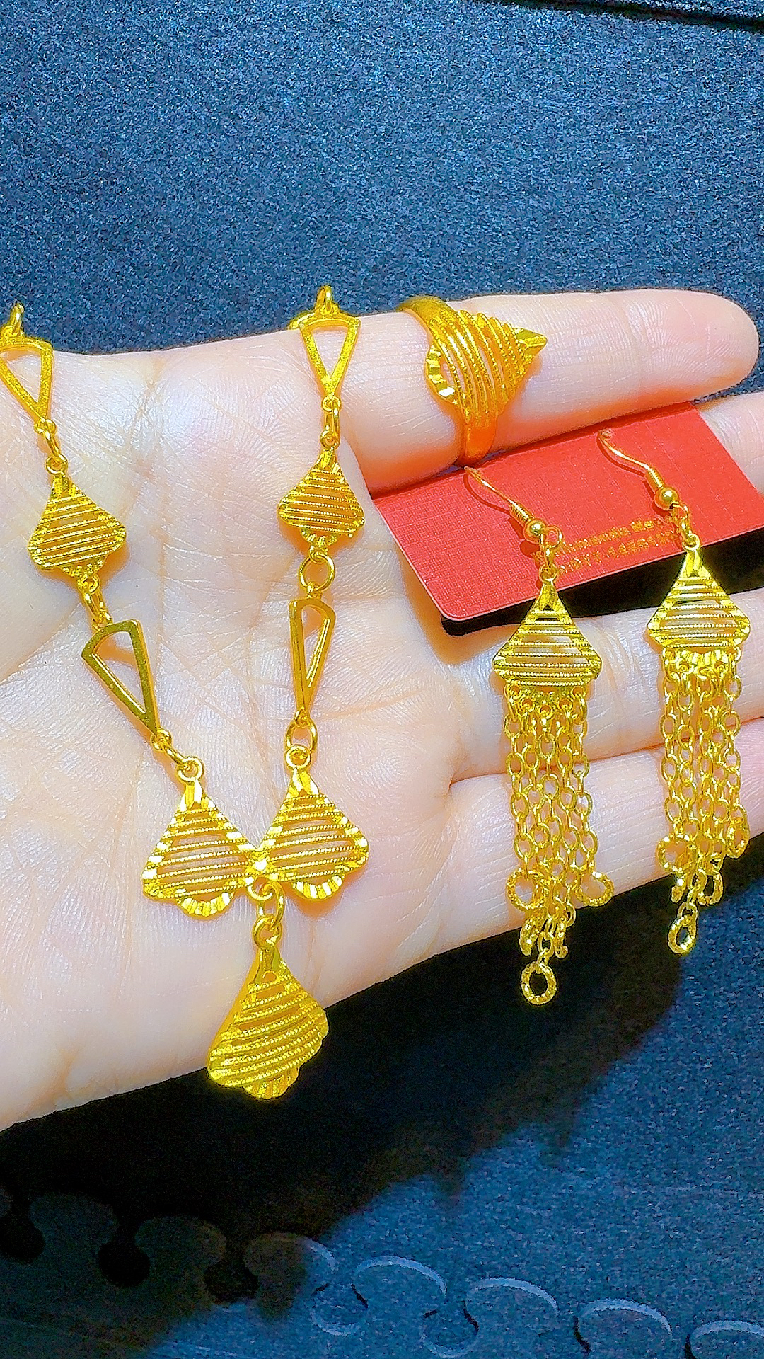 铜合金项链 铜合金项链【LayLaBez】时尚铜合金项链女士麻花套装