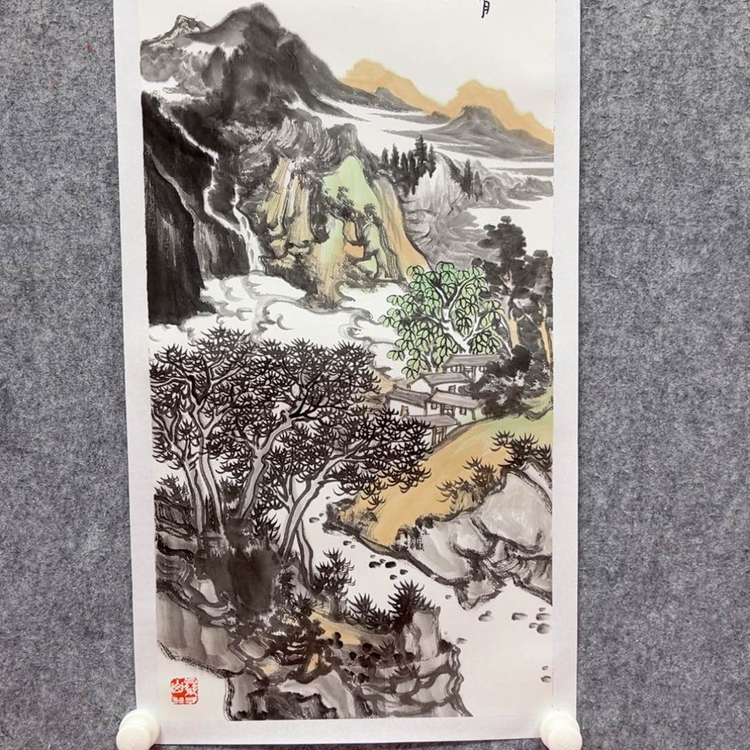 国画杜国庆出版原作