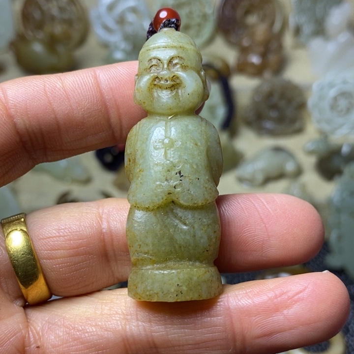 和田玉挂件未镶嵌