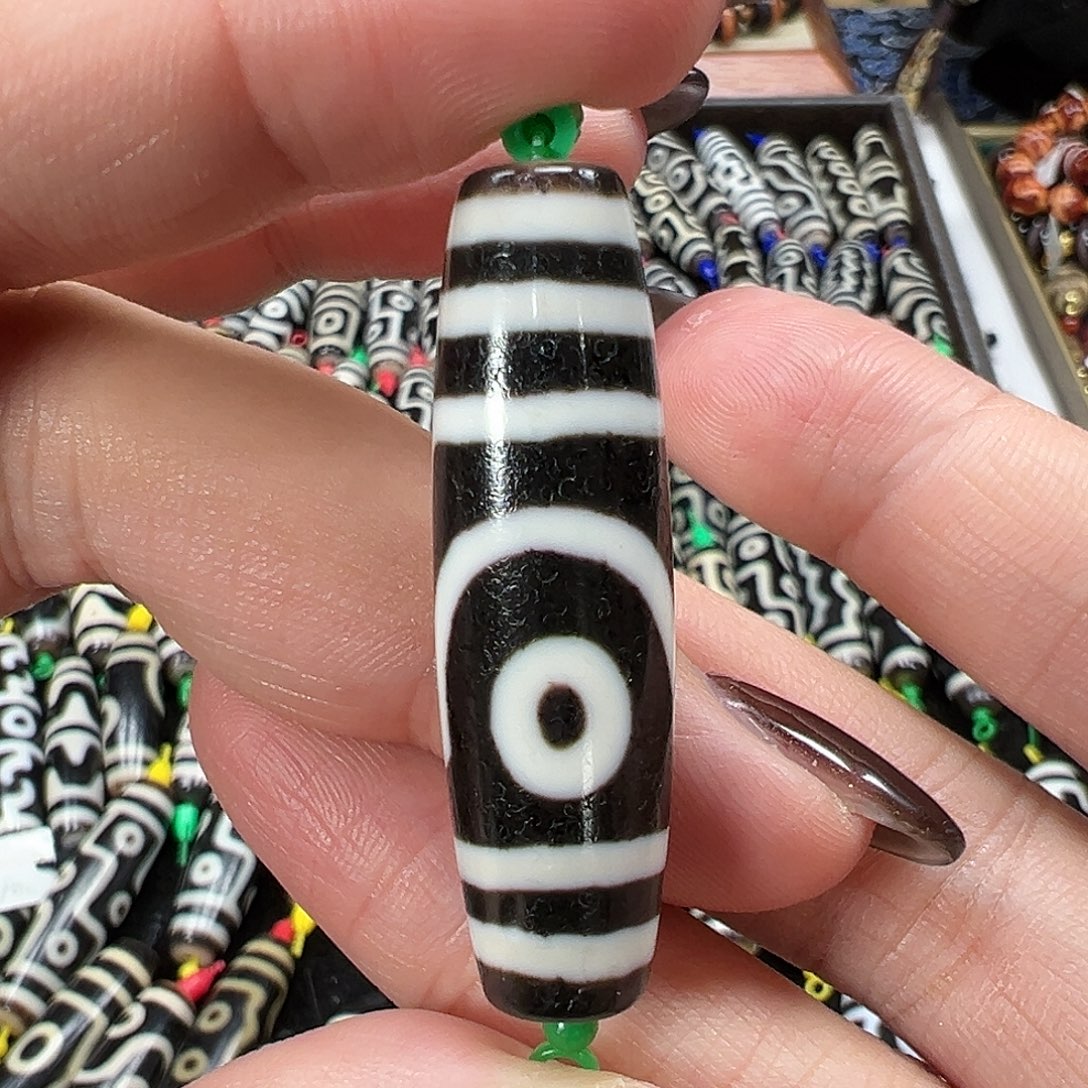 玛瑙/玉髓未镶嵌珠宝半成品聚缘古法➕如意两眼