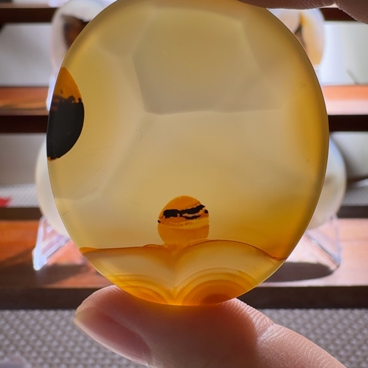 玛瑙/玉髓合金颈饰